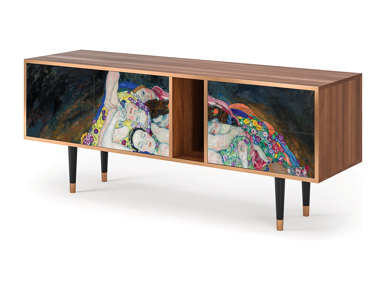 Meuble TV - 170х69х48 cm - T1 - The Maiden by Klimt, Noyer