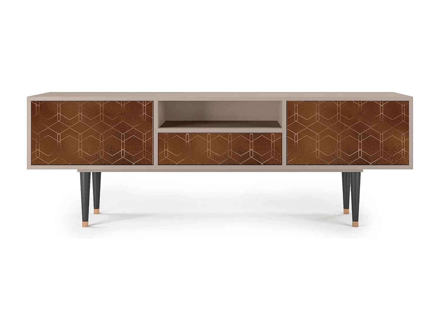 Mobile TV - 170х59х41 cm - T6 - Chocolate Bar, Latte