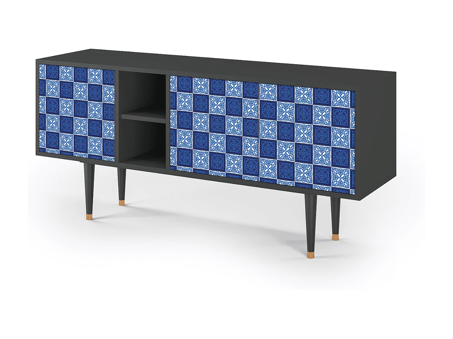 TV-Möbel - 150х69х41 cm - T5 - Light Path, Anthrazit