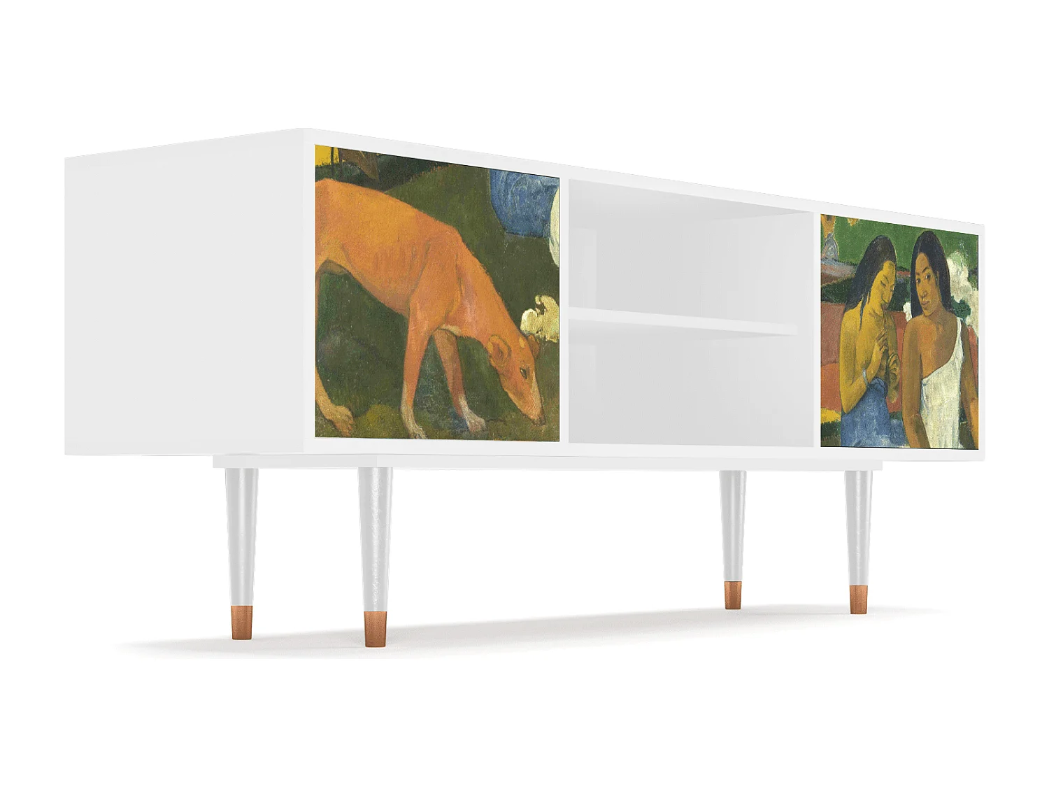 TV-meubel - 170х69х48 cm - T2 - Arearea , Wit