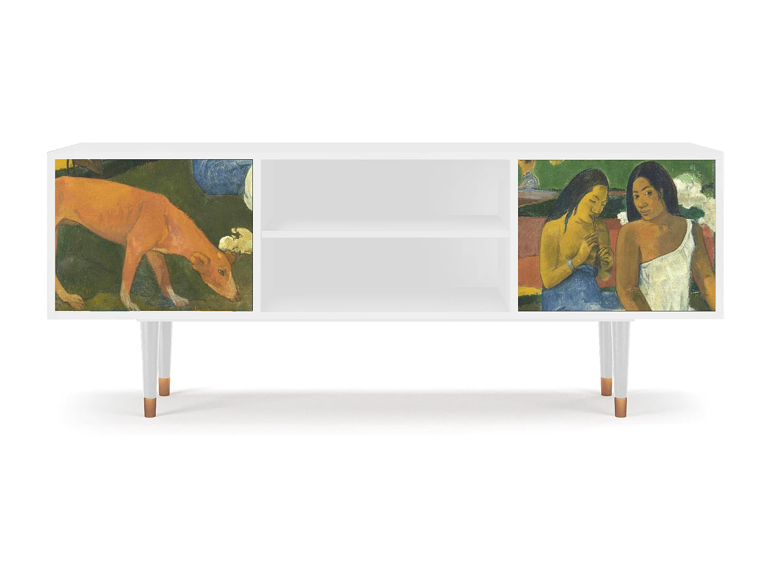 Mobile TV - 170х69х48 cm - T2 - Arearea , Bianco