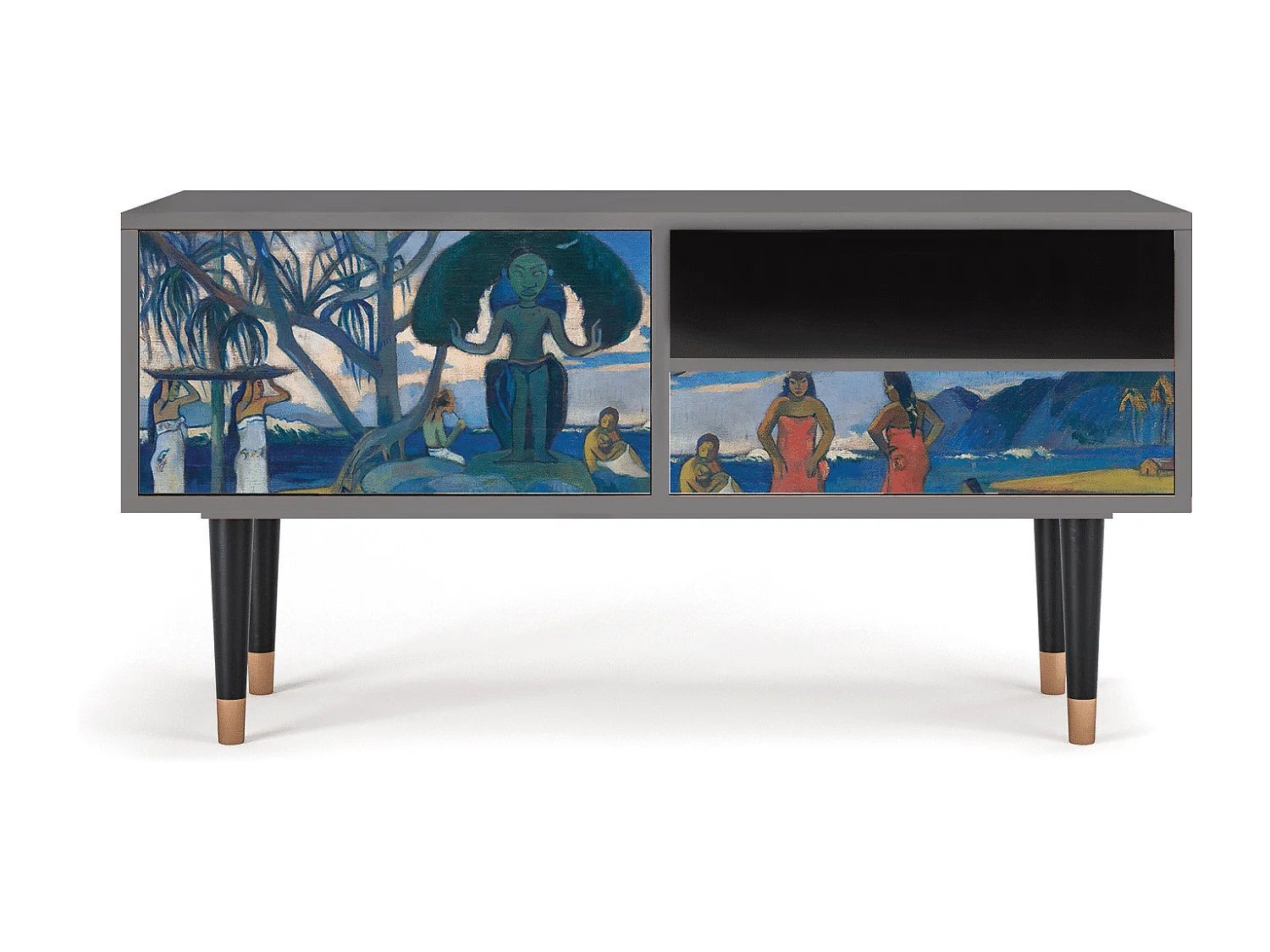 Mobile TV - 115х59х48 cm - T3 - Day of the God, Grigio