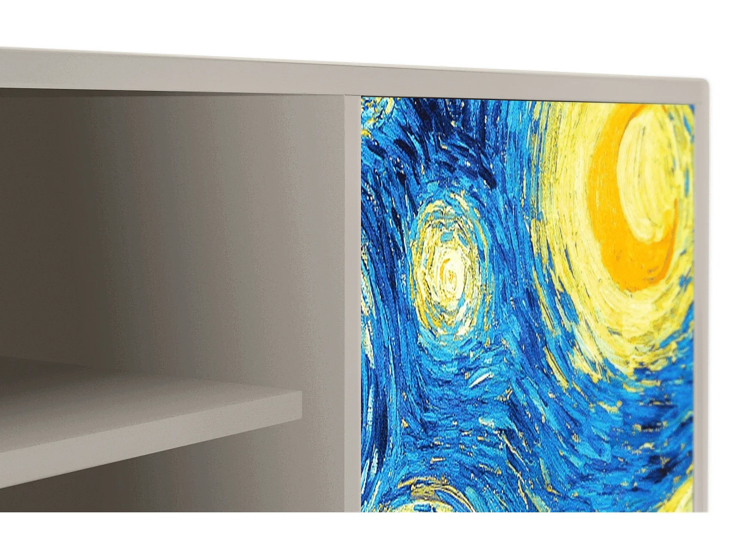 Mobile TV - 170х69х48 cm - T2 - The Starry Night  , Sabbia