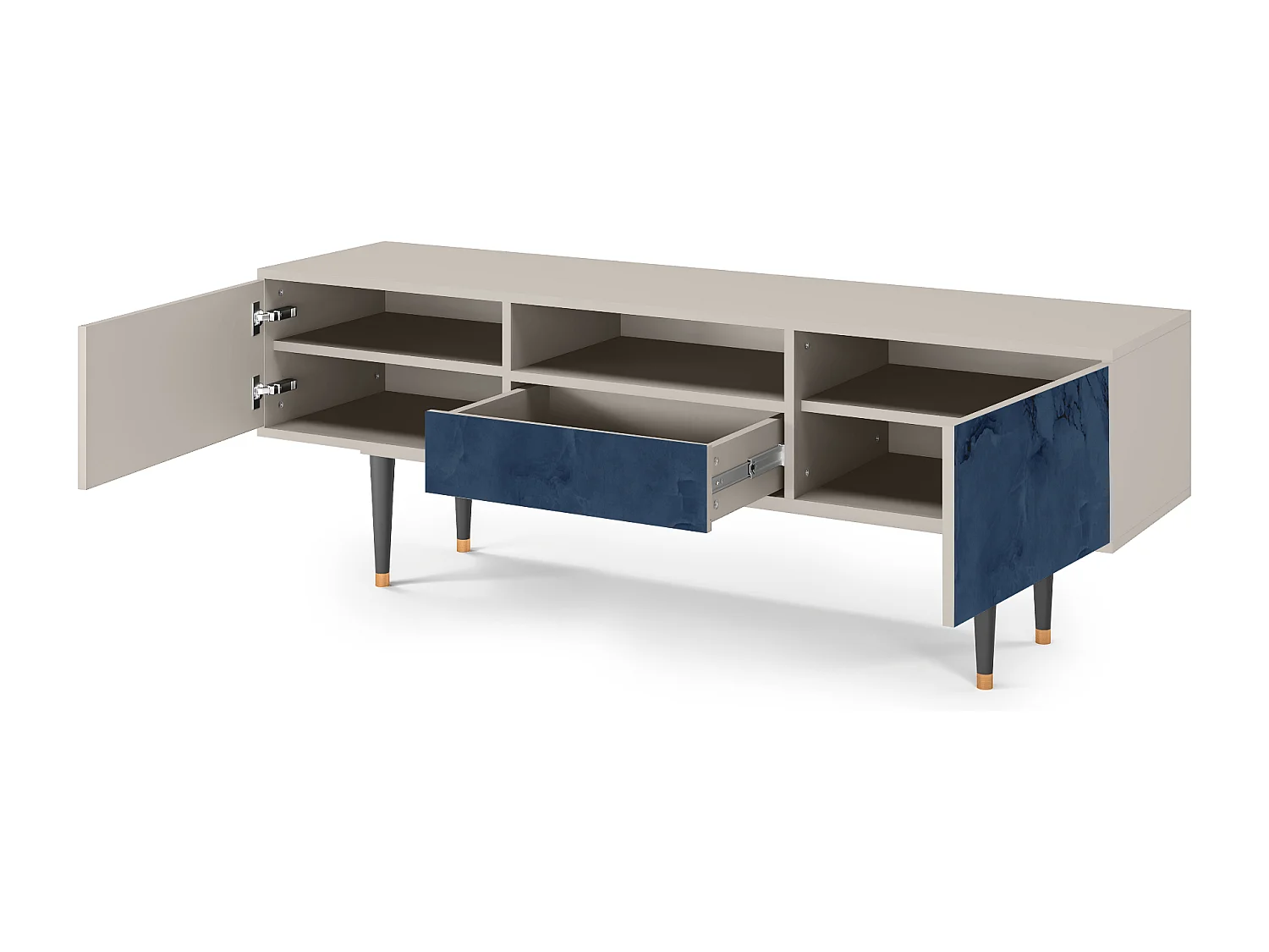 Meuble TV - 170х59х41 cm - T6 - Endless Galaxi, Sable