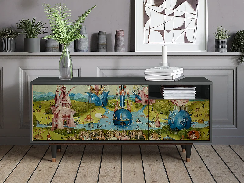 TV-meubel - 125х56х41 cm - T7 - The Garden 2 by Bosch, Antraciet