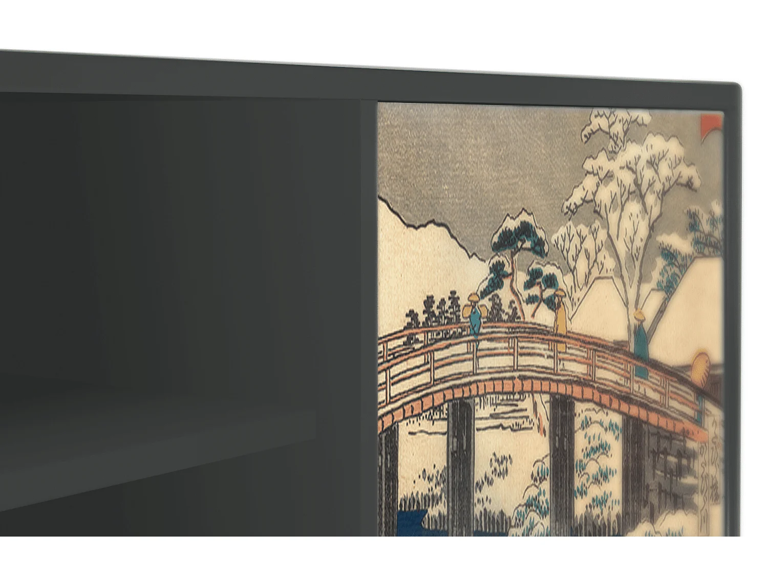 Meuble TV - 170х69х48 cm - T2 - Katabira River, Anthracite