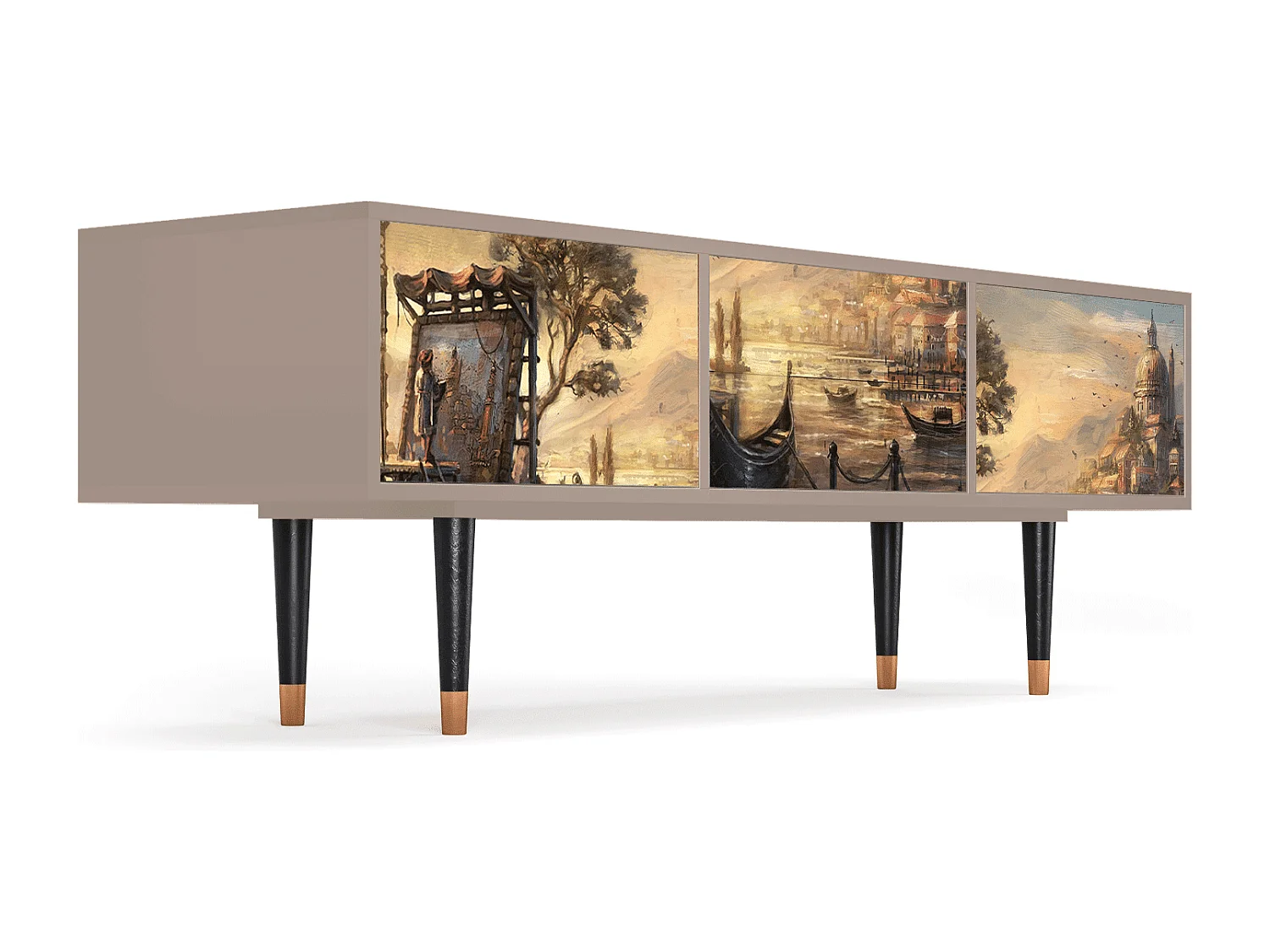 TV-Möbel - 170х59х48 cm - T4 - Venice, Latte