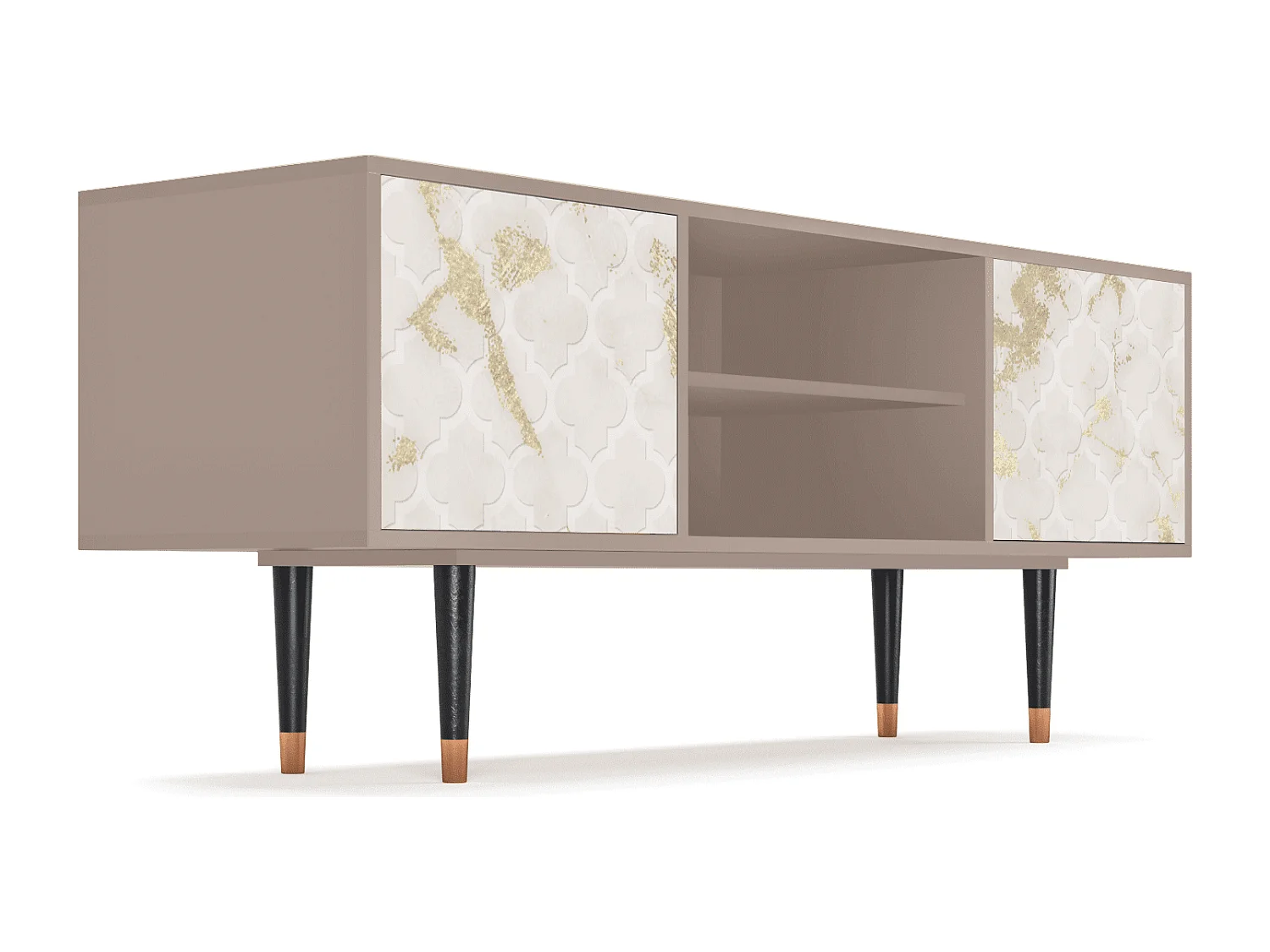 Szafka RTV - 170х69х48 cm - T2 - Sahara desert, Latte