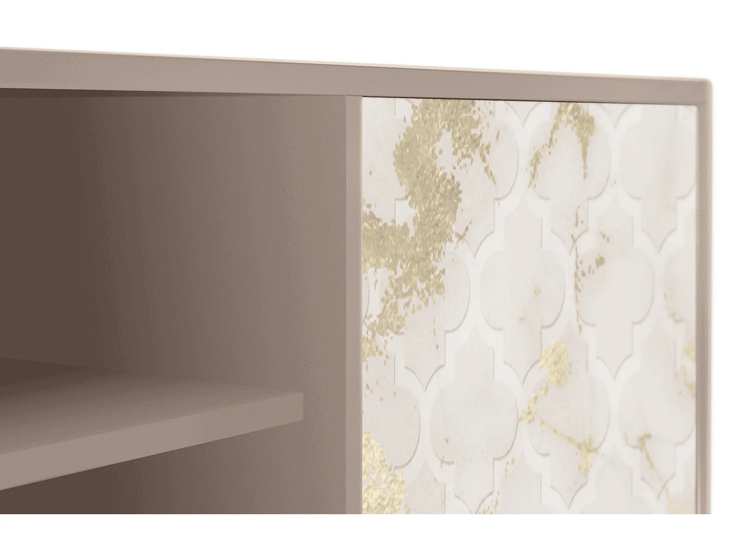 Szafka RTV - 170х69х48 cm - T2 - Sahara desert, Latte
