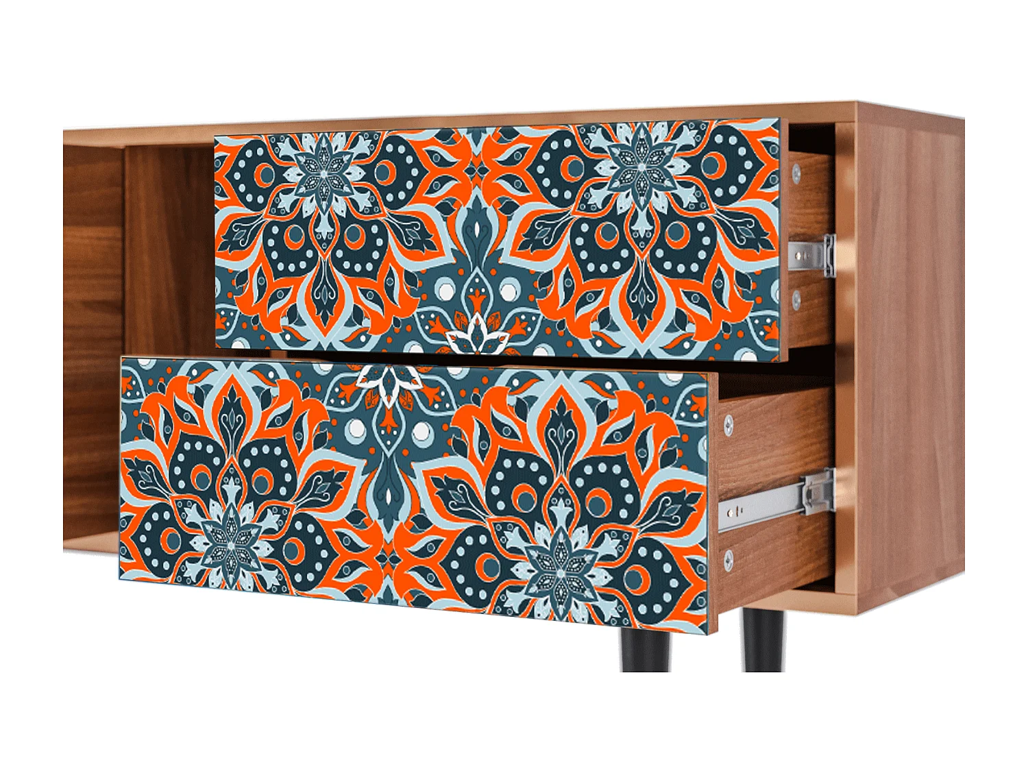 TV-meubel - 170х69х48 cm - T1 - Fire Beetle, Walnoot