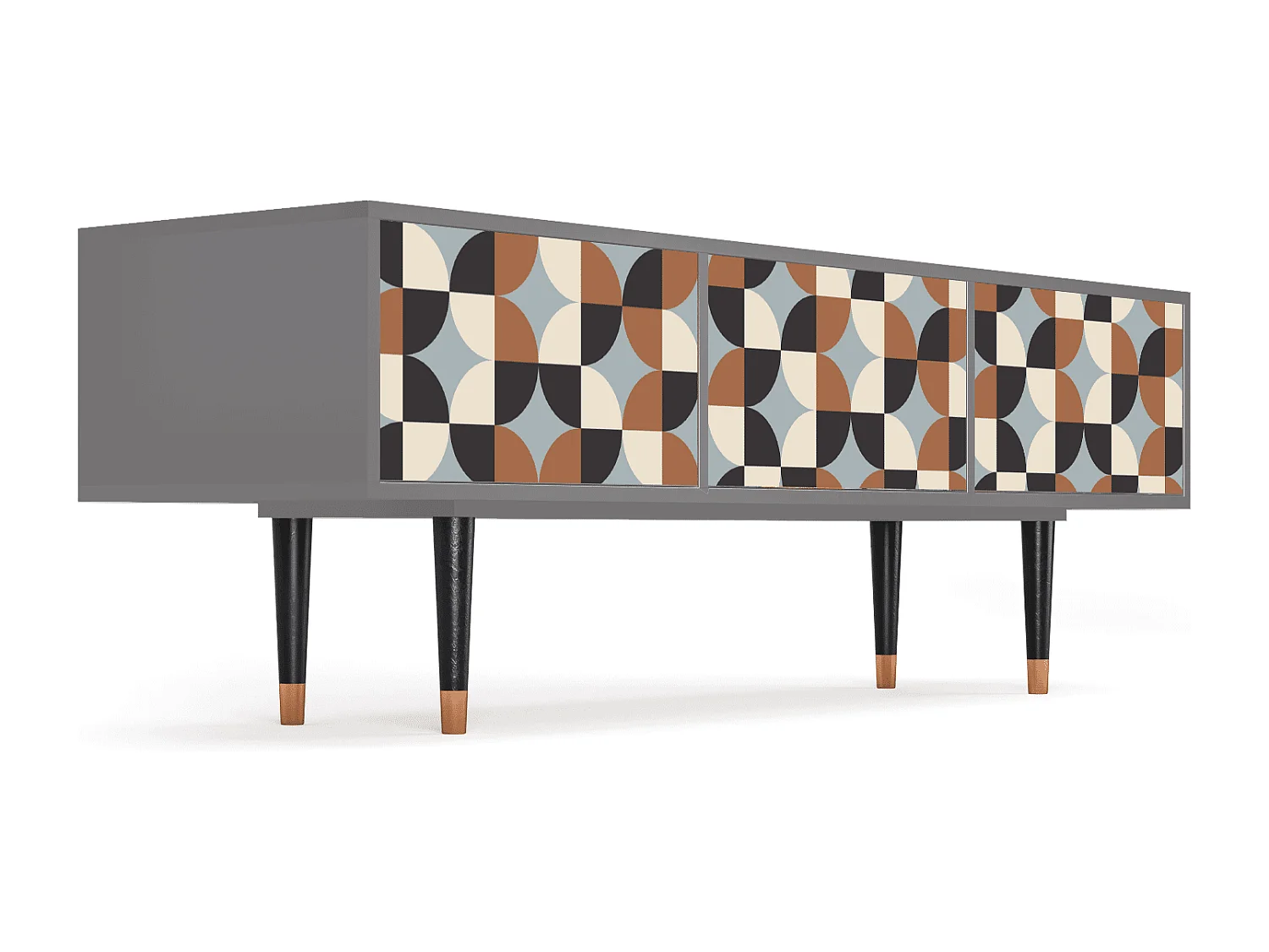 TV-Möbel - 170х59х48 cm - T4 - Brown Sensation, Grau