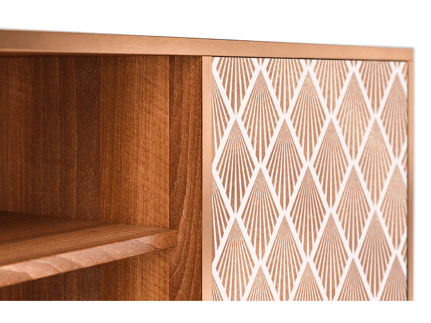 TV-Möbel - 170х69х48 cm - T2 - Pastel Sunrise, Walnuss