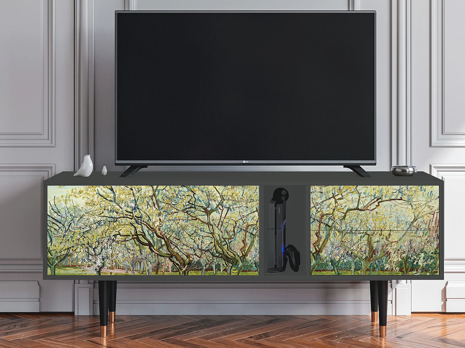 TV-meubel - 170х69х48 cm - T1 - The Wit Orchard, Antraciet