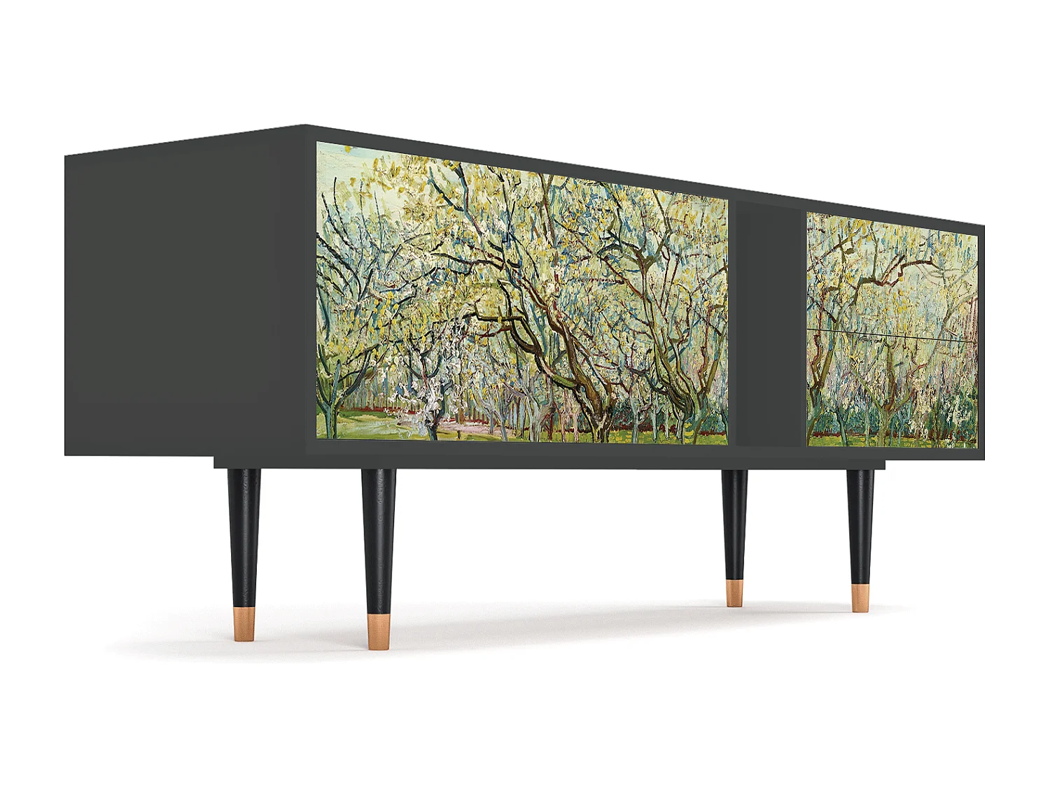 TV-meubel - 170х69х48 cm - T1 - The Wit Orchard, Antraciet