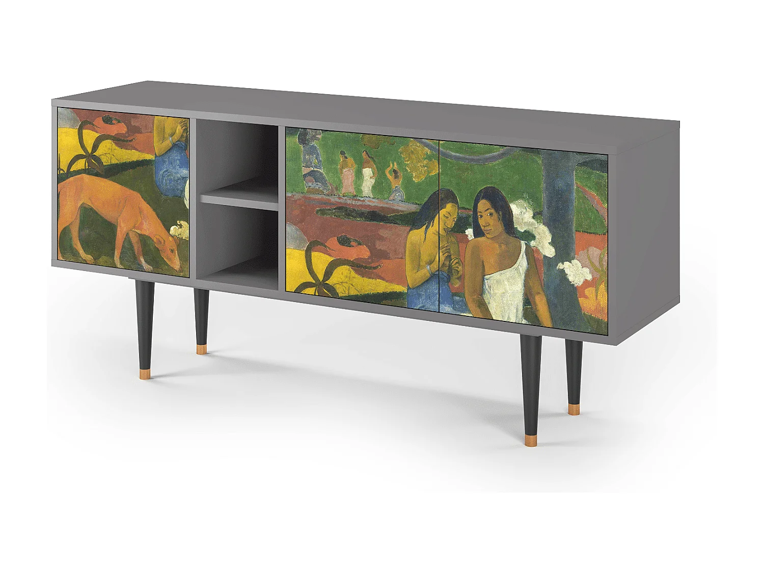 TV-meubel - 150х69х41 cm - T5 - Arearea , Grijs