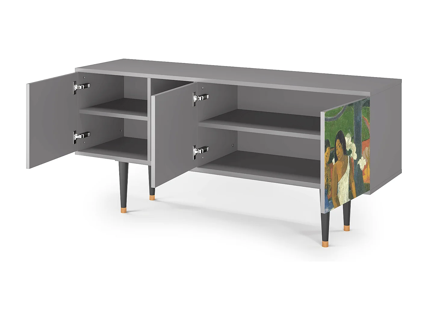 TV-meubel - 150х69х41 cm - T5 - Arearea , Grijs