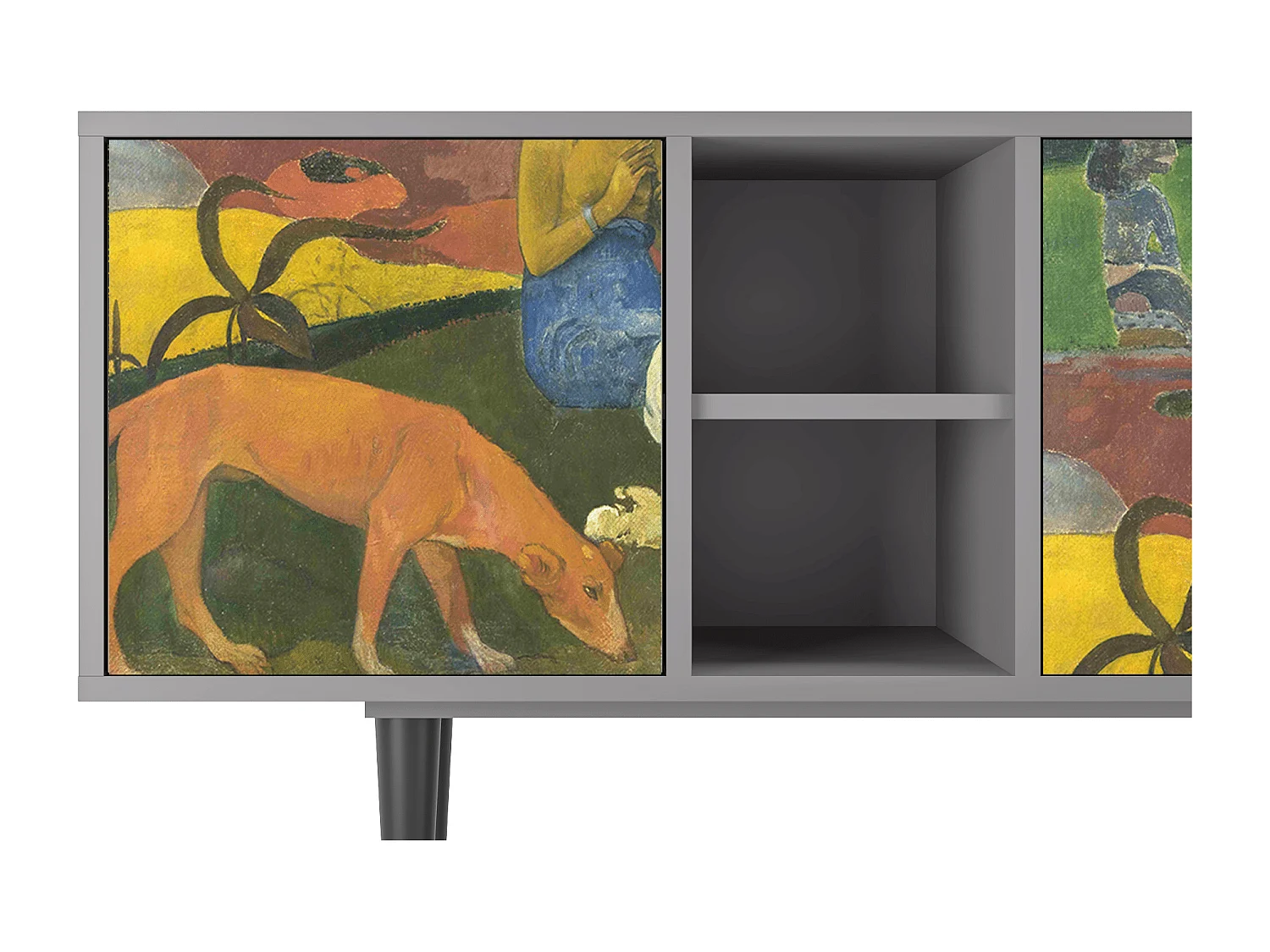 TV-meubel - 150х69х41 cm - T5 - Arearea , Grijs