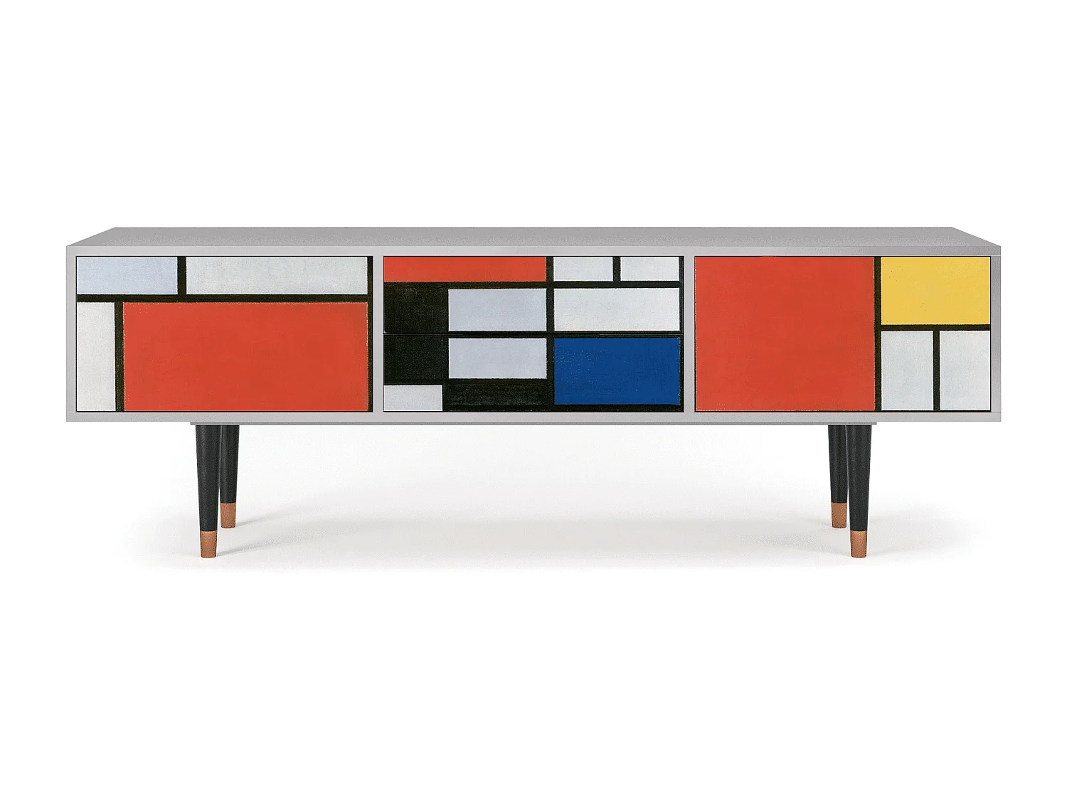 TV-Möbel - 170х59х48 cm - T4 - Composition, Grau