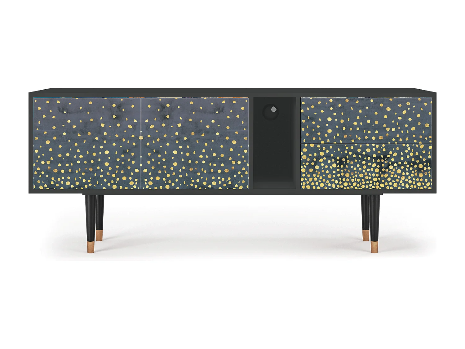 TV-Möbel - 170х69х48 cm - T1 - Foggy Lights, Anthrazit