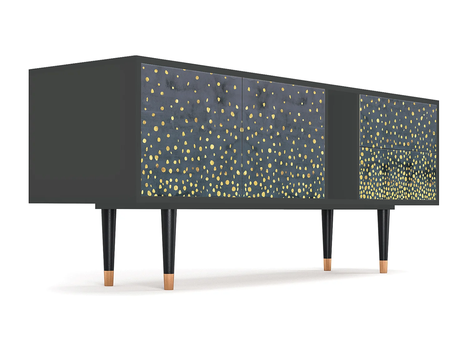 TV-Möbel - 170х69х48 cm - T1 - Foggy Lights, Anthrazit