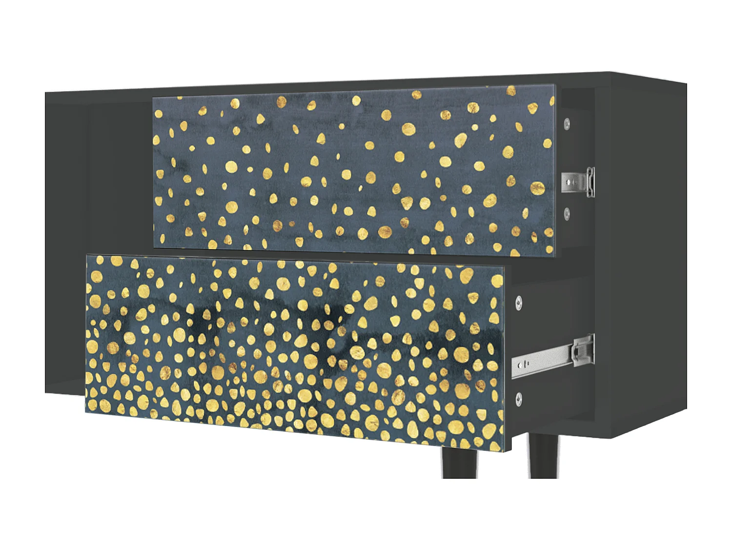 TV-Möbel - 170х69х48 cm - T1 - Foggy Lights, Anthrazit