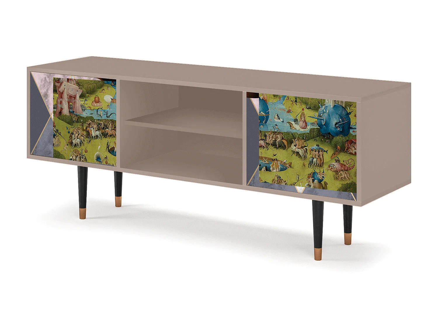 Meuble TV - 170х69х48 cm - T2 - The Garden 2 by Bosch, Latte