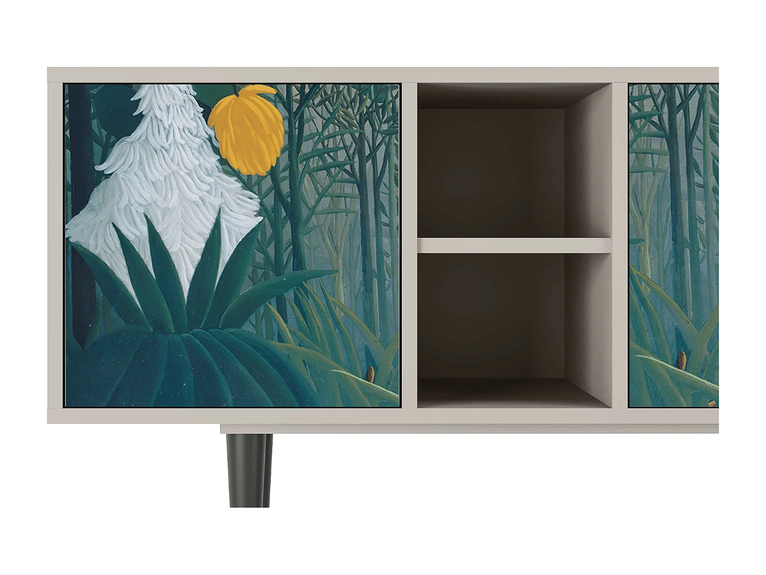 Meuble TV - 150х69х41 cm - T5 - The Repast of the Lion, Sable