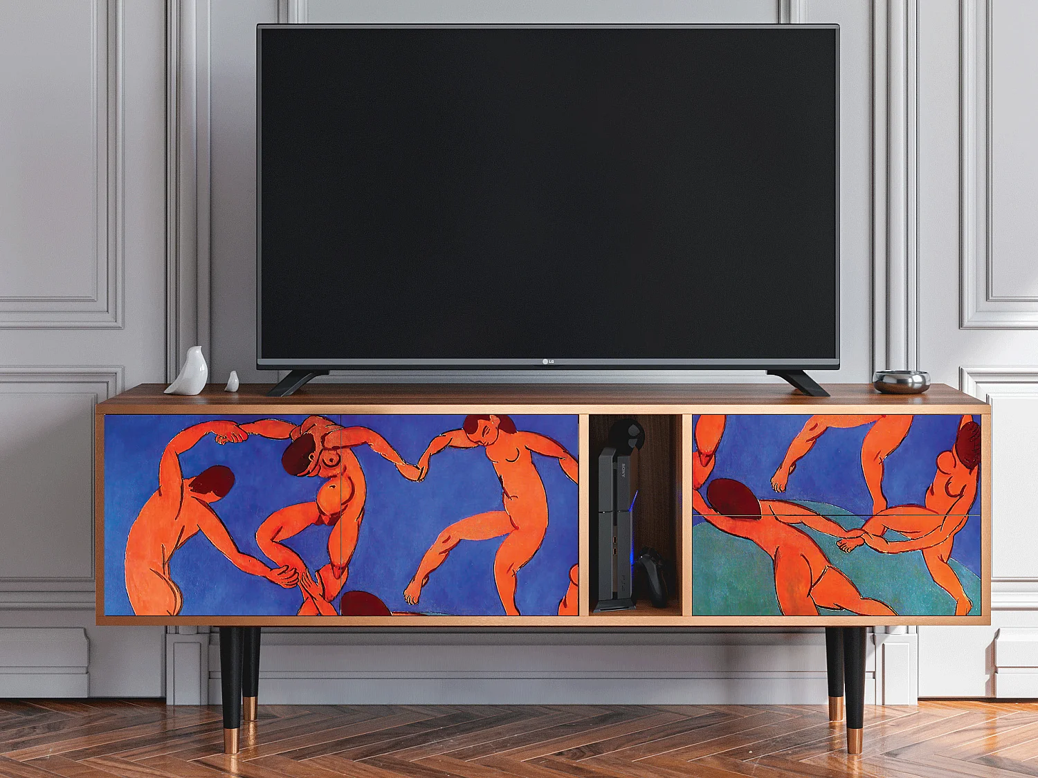 TV-Möbel - 170х69х48 cm - T1 - The Dance by Matisse , Walnuss