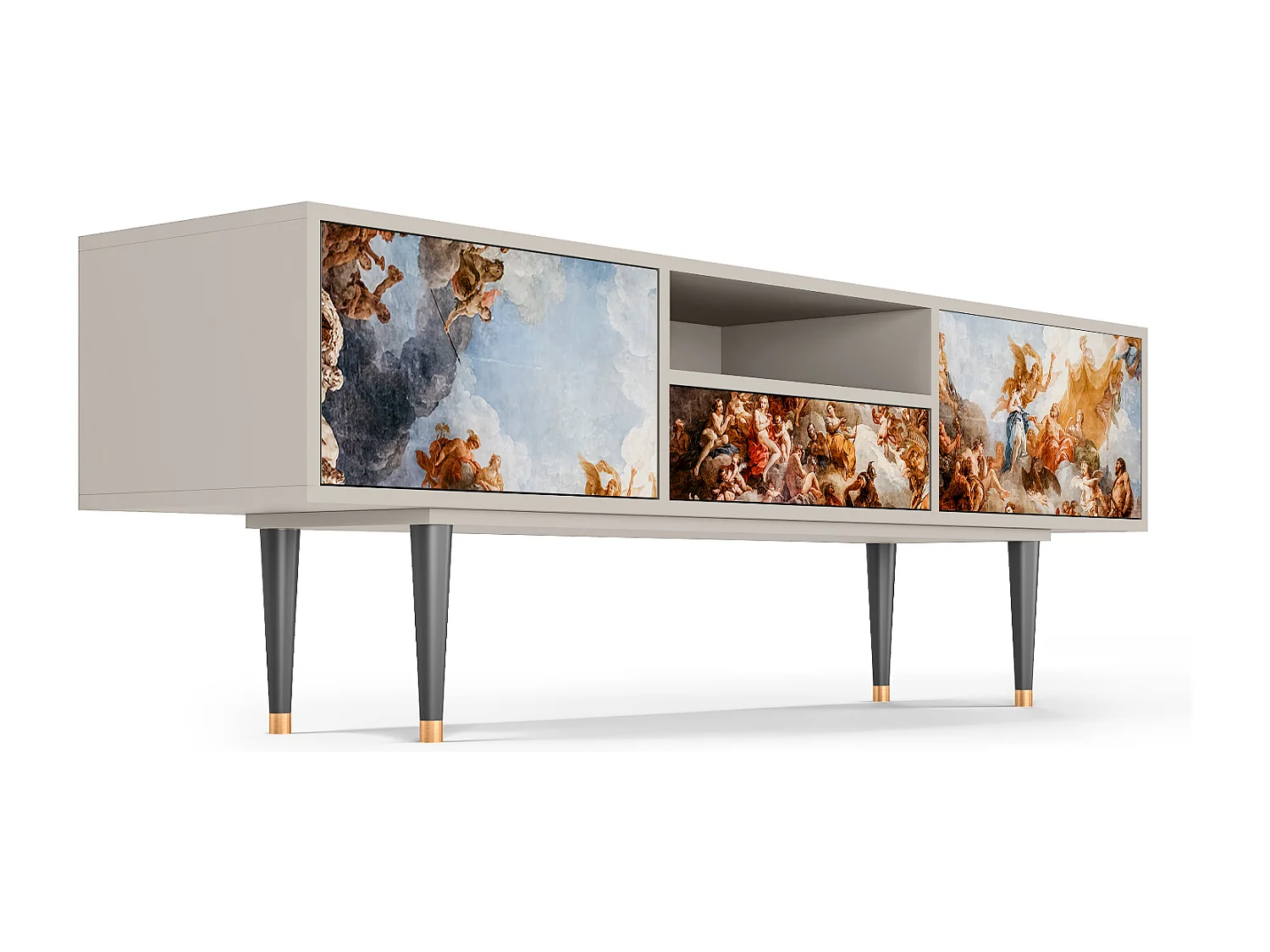 TV-meubel - 170х59х41 cm - T6 - Versailles, Zand