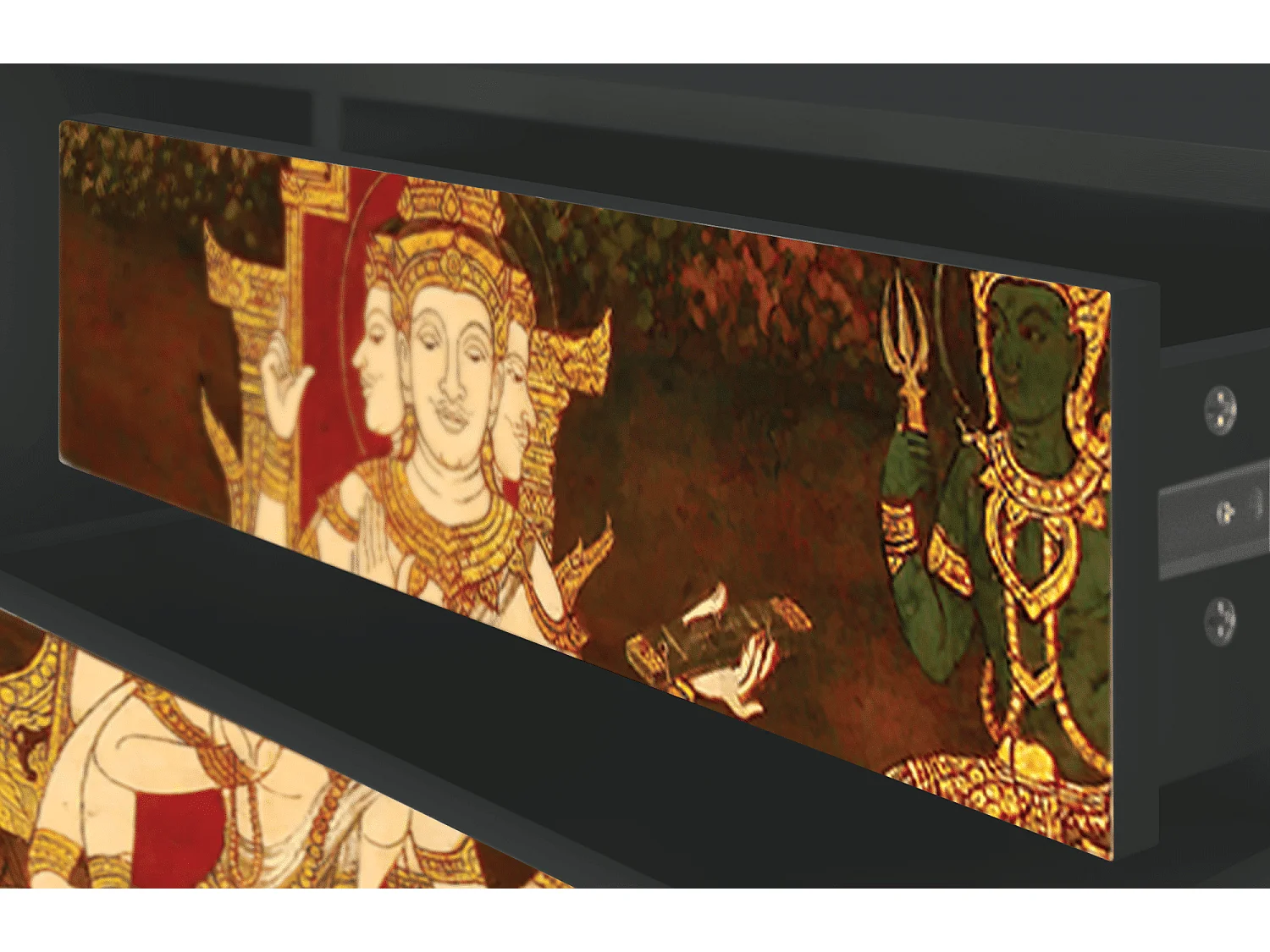 Meuble TV - 170х59х48 cm - T4 - Malyavan, Anthracite