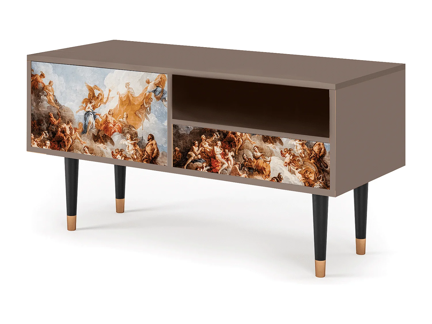 Mueble de TV - 115х59х48 cm - T3 - Versailles, Latte