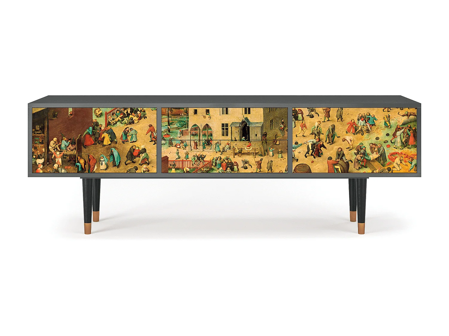 Meuble TV - 170х59х48 cm - T4 - Children Games, Anthracite