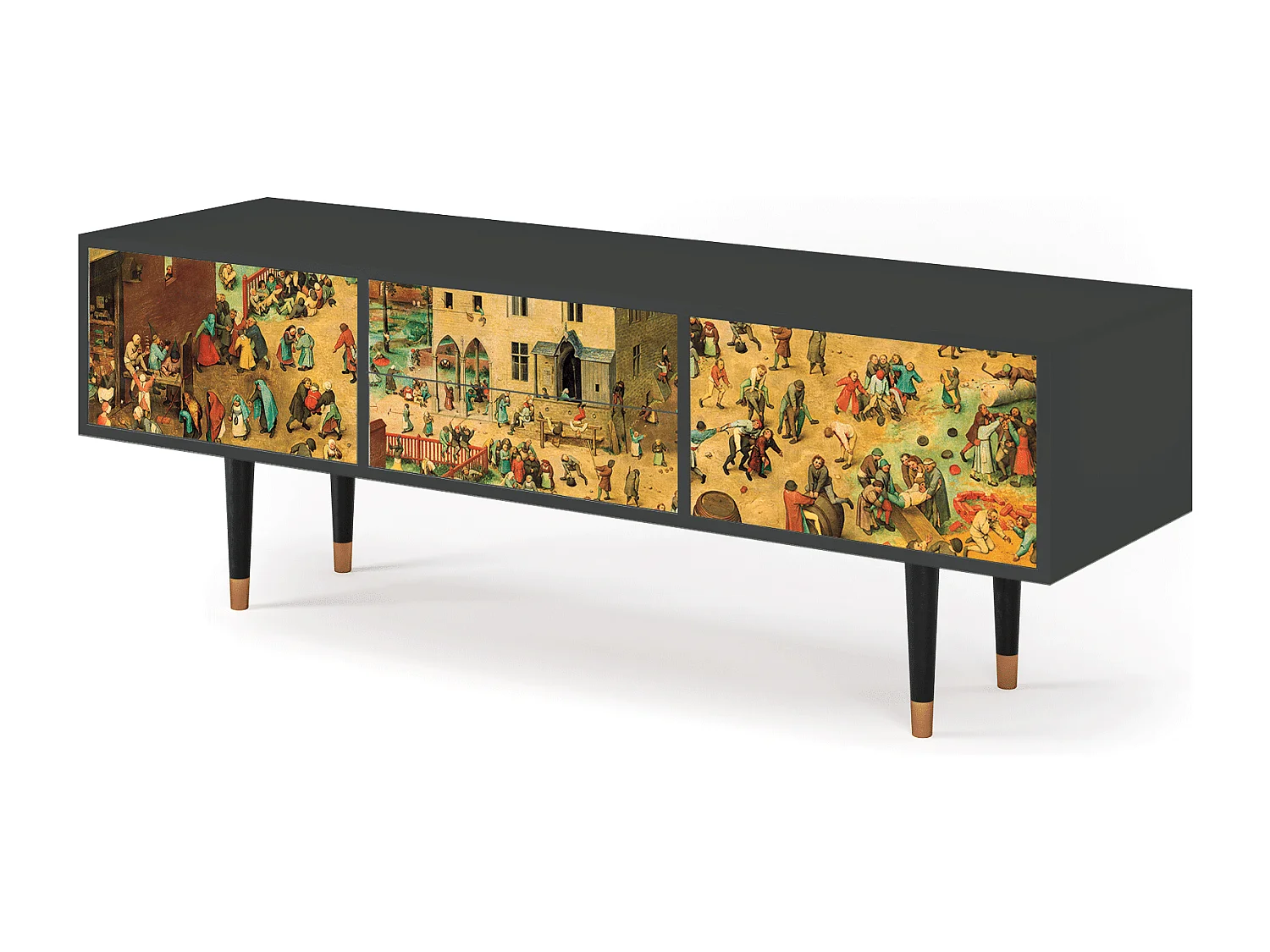 Meuble TV - 170х59х48 cm - T4 - Children Games, Anthracite