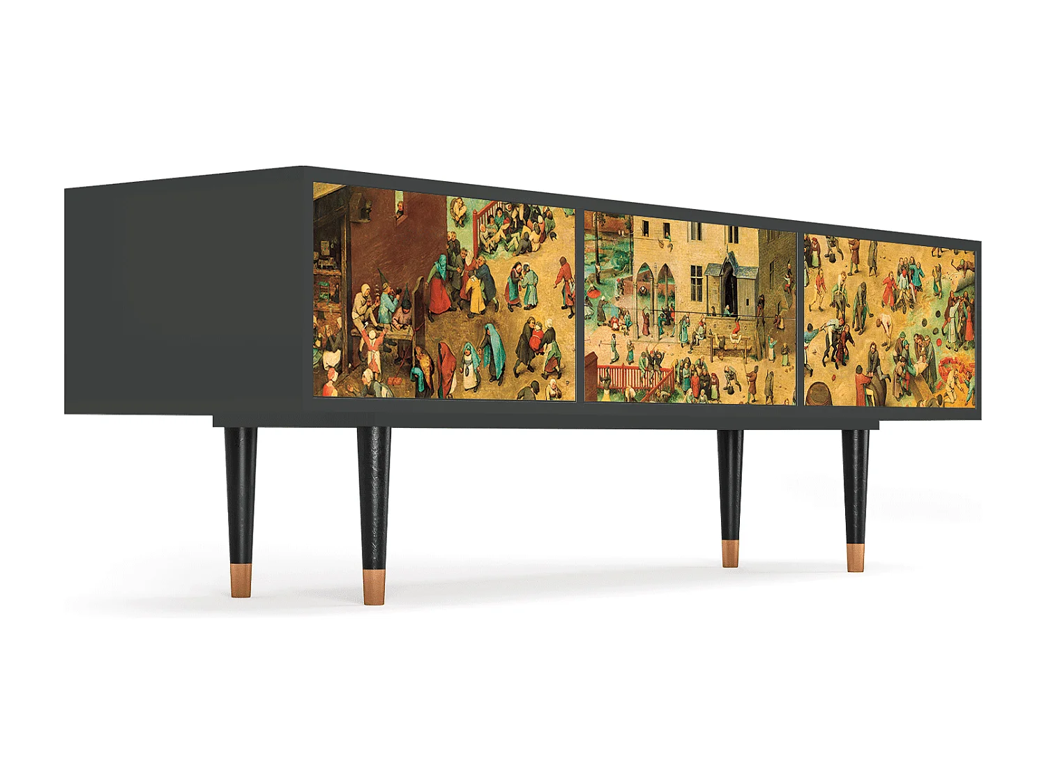 Meuble TV - 170х59х48 cm - T4 - Children Games, Anthracite