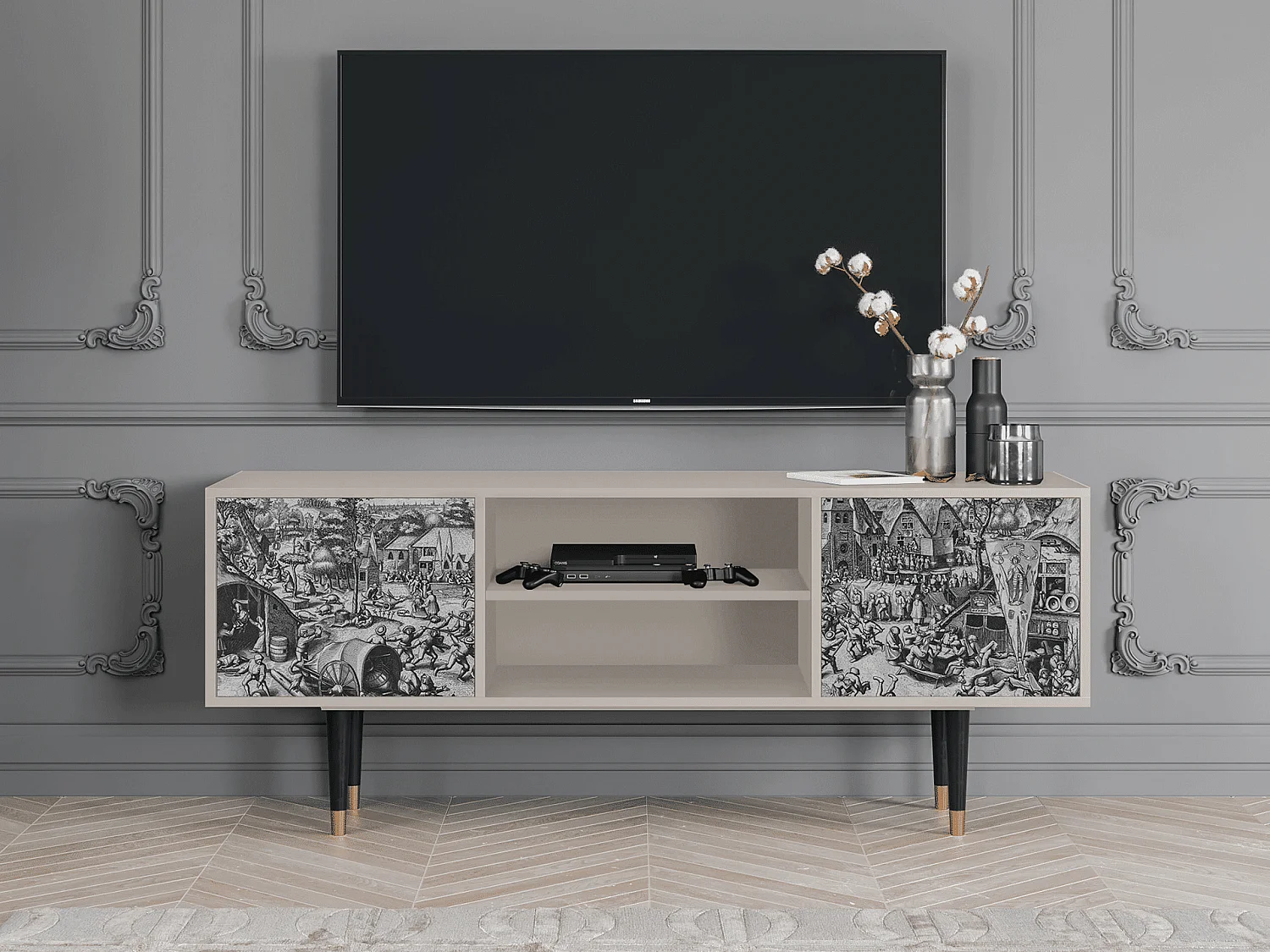 TV-Möbel - 170х69х48 cm - T2 - The Festival of Saint, Sand