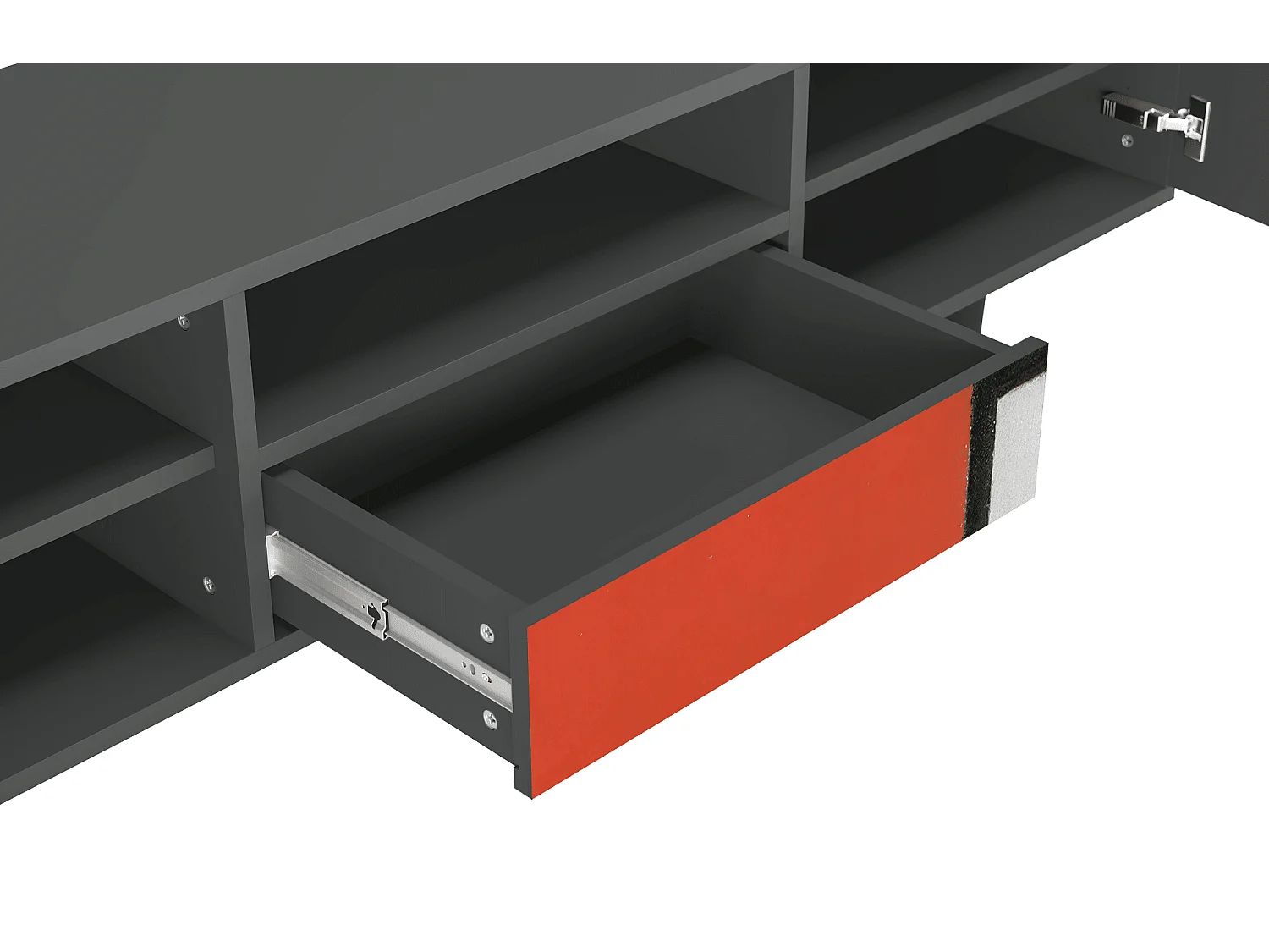 Mueble de TV - 170х59х41 cm - T6 - Composition, Antracite