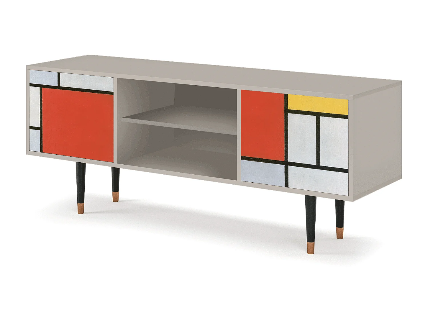 TV-meubel - 170х69х48 cm - T2 - Composition, Zand