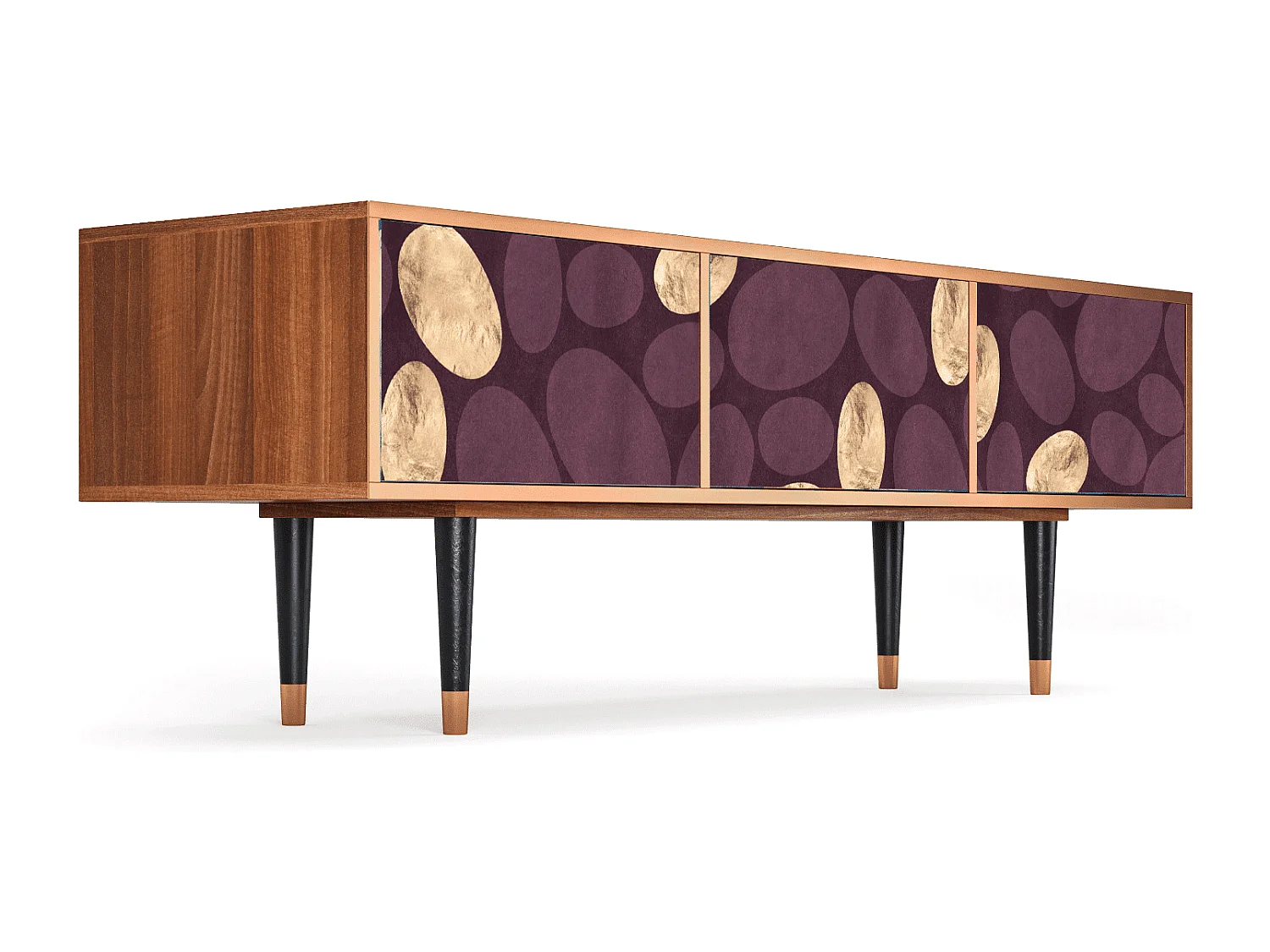 TV-meubel - 170х59х48 cm - T4 - Fine Wine, Walnoot