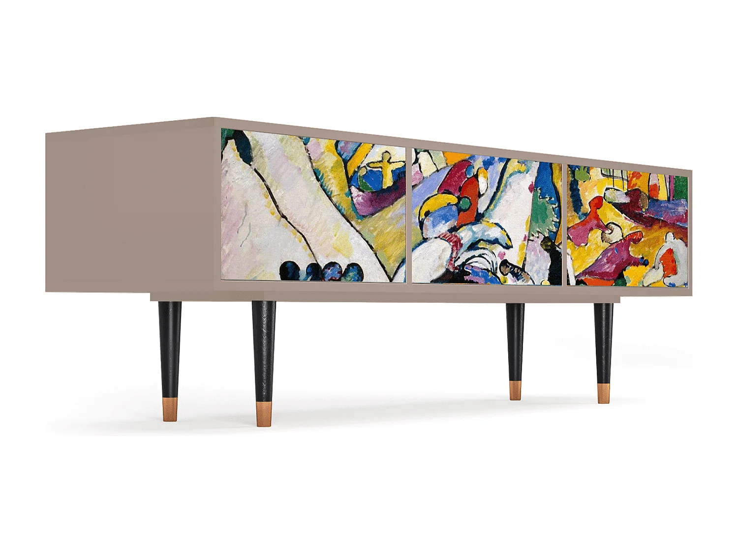 Meuble TV - 170х59х48 cm - T4 - Improvisation 26  , Latte