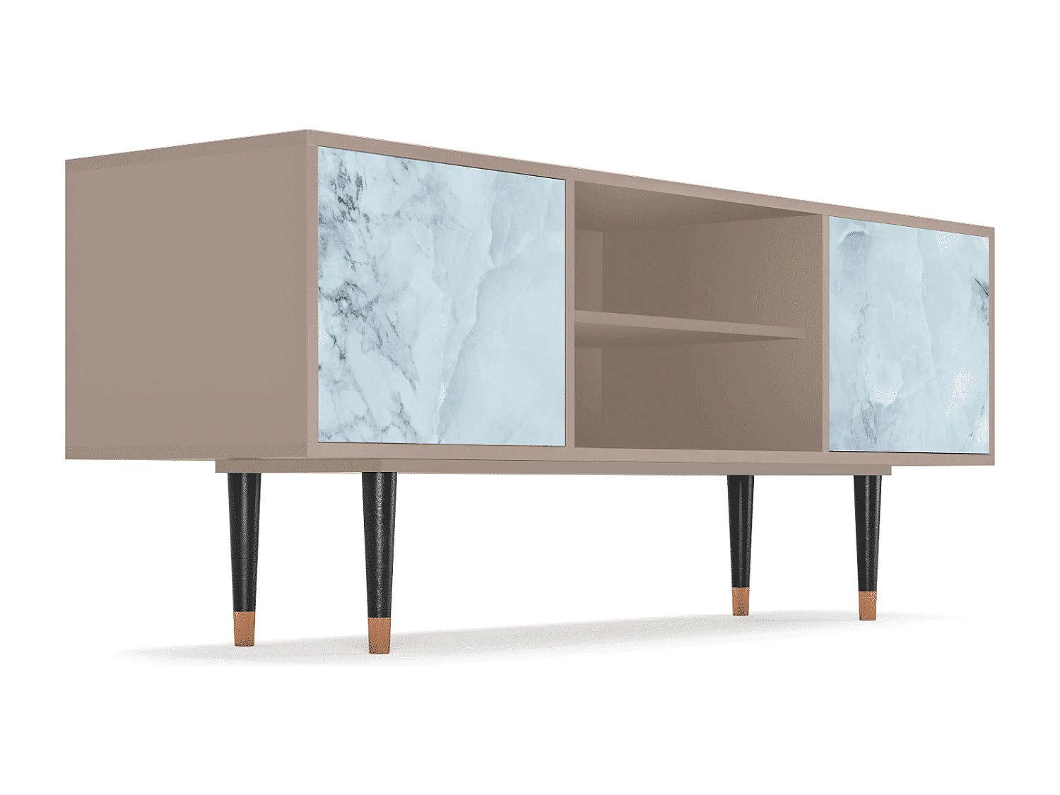 TV-Möbel - 170х69х48 cm - T2 - Glacial Colour, Latte