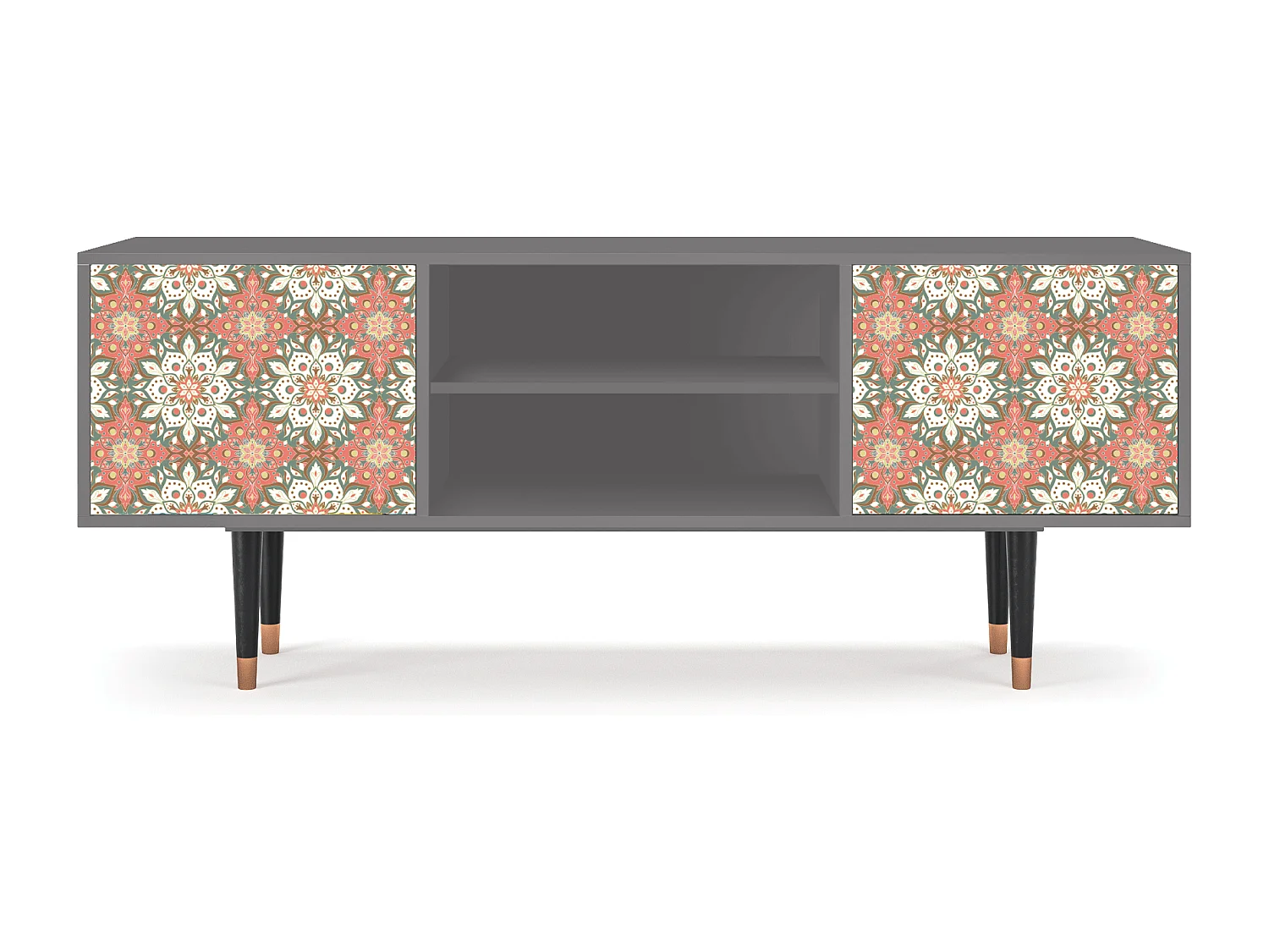 TV-Möbel - 170х69х48 cm - T2 - Peach Grove, Grau