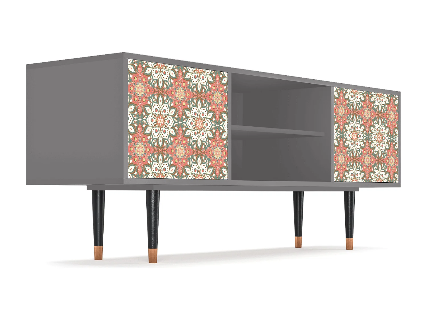 TV-Möbel - 170х69х48 cm - T2 - Peach Grove, Grau