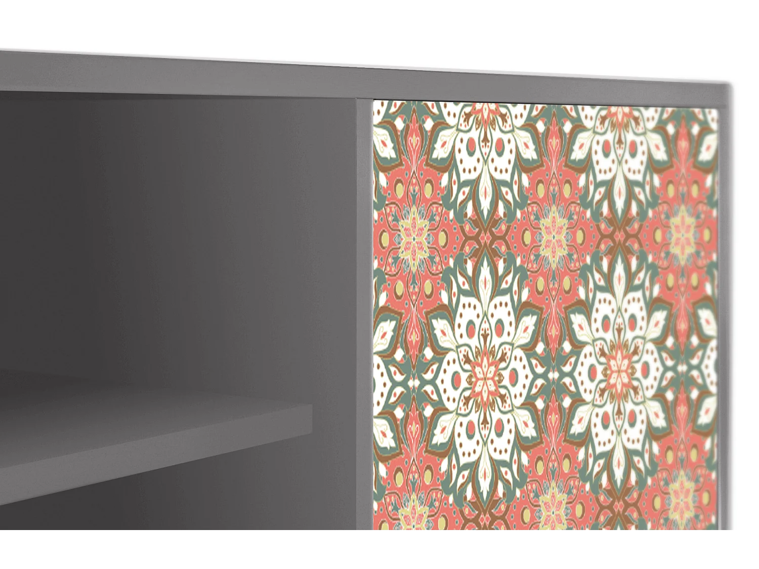 TV-Möbel - 170х69х48 cm - T2 - Peach Grove, Grau