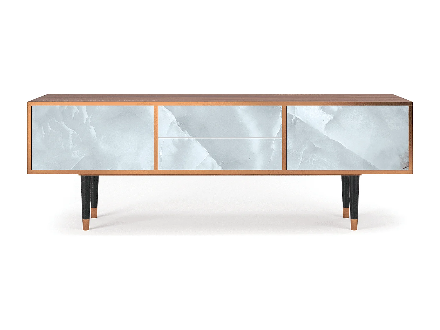 Meuble TV - 170х59х48 cm - T4 - The Onyx, Noyer