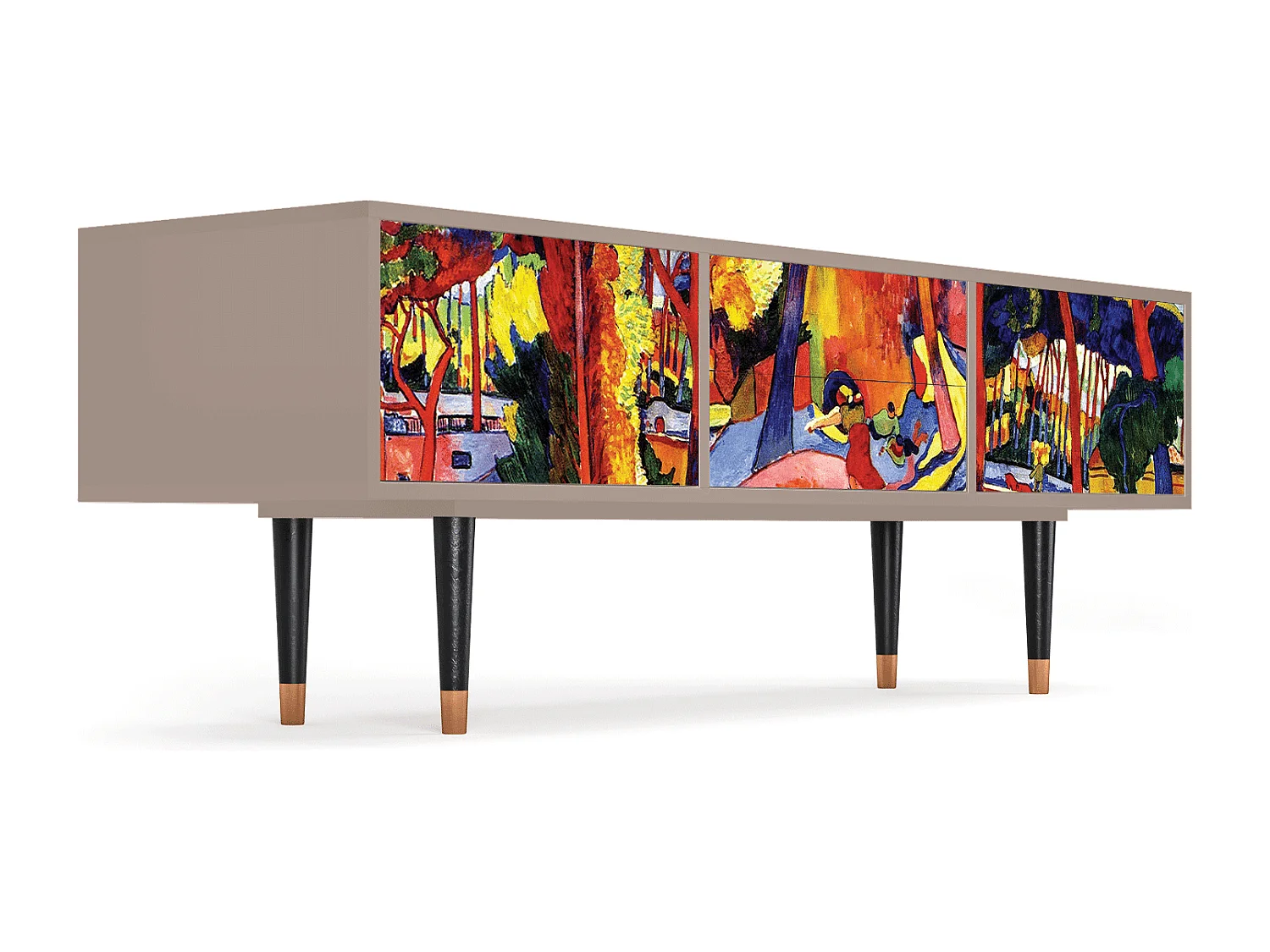 TV-Möbel - 170х59х48 cm - T4 - The Turning Road, Latte