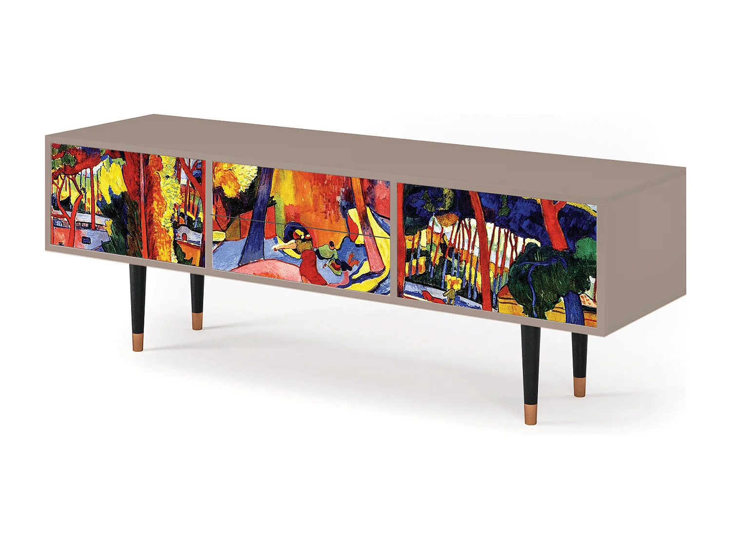 Meuble TV - 170х59х48 cm - T4 - The Turning Road, Latte