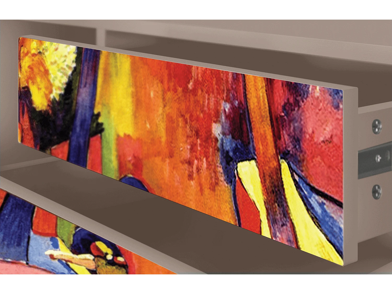 Meuble TV - 170х59х48 cm - T4 - The Turning Road, Latte