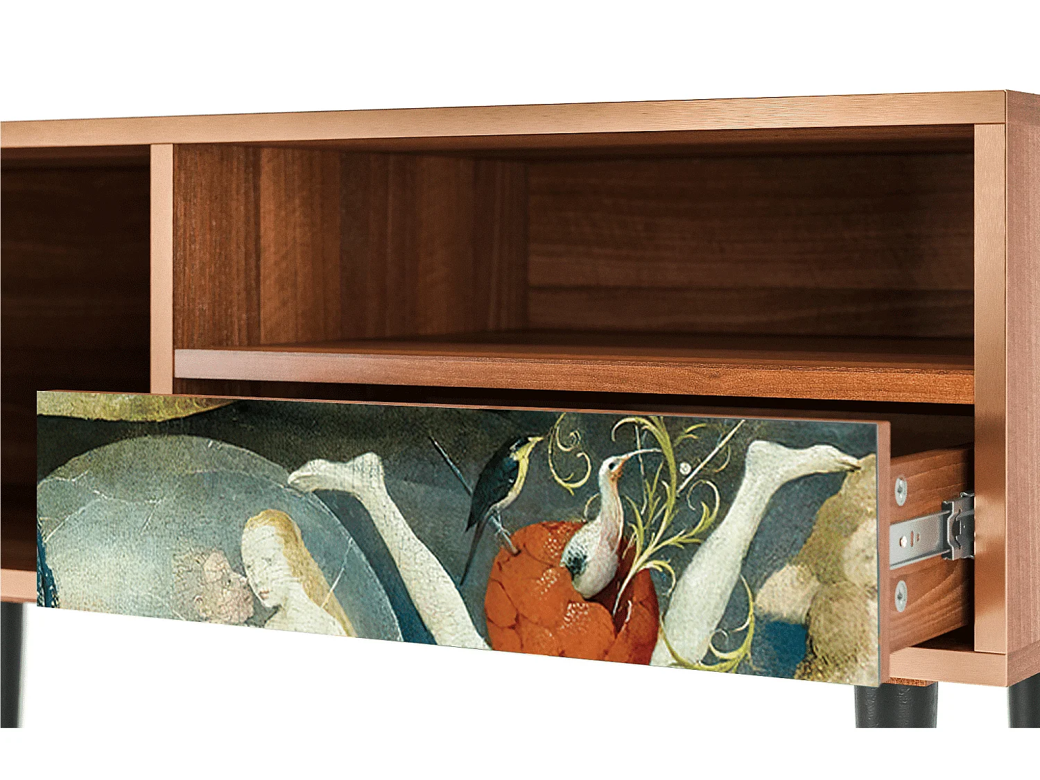 Szafka RTV - 115х59х48 cm - T3 - The Garden Of by Bosch, Orzech