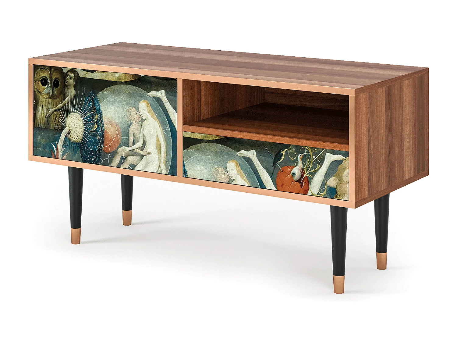 Mobile TV - 115х59х48 cm - T3 - The Garden Of by Bosch, Noce