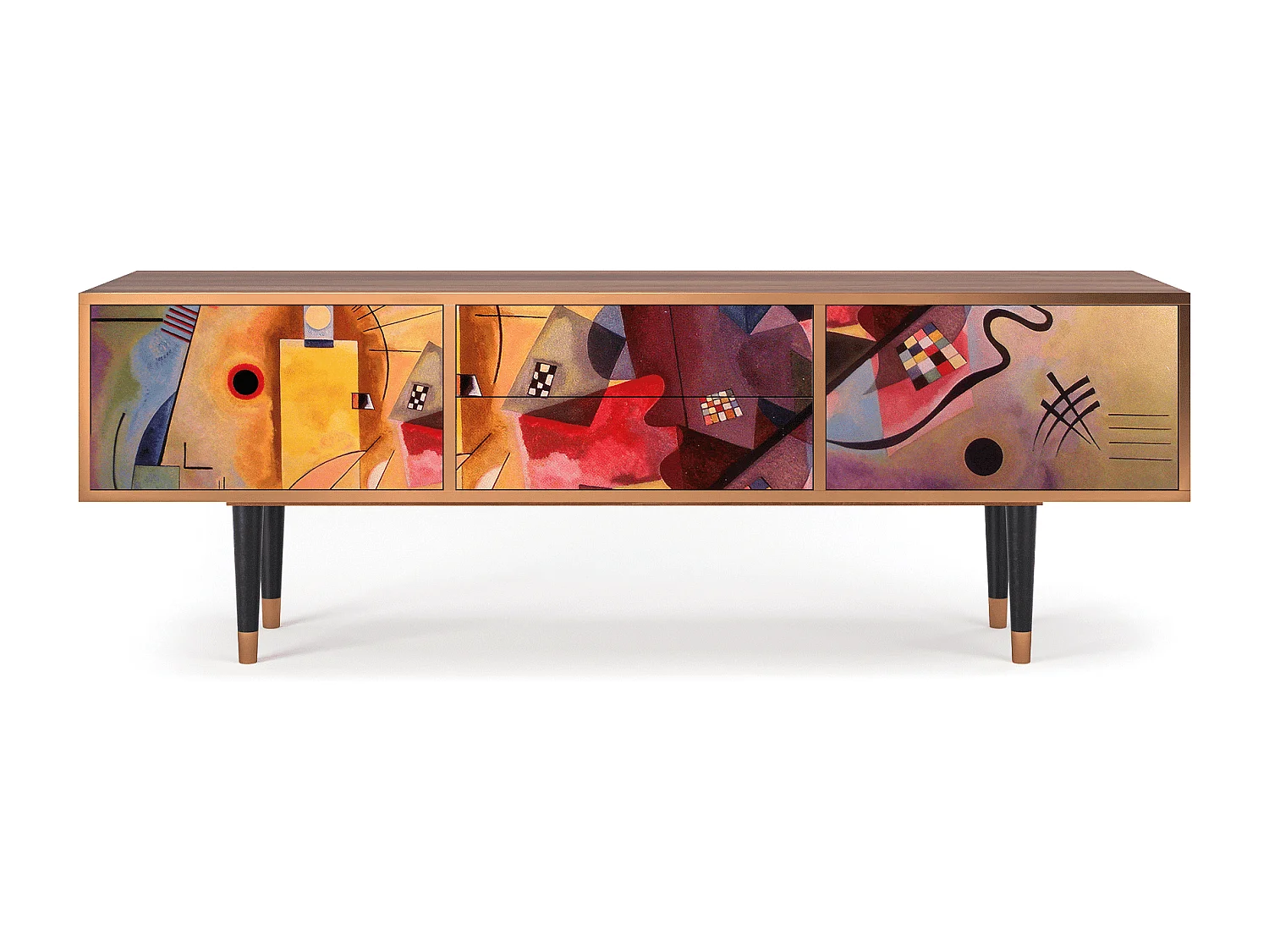 Meuble TV - 170х59х48 cm - T4 - Modern Art, Noyer